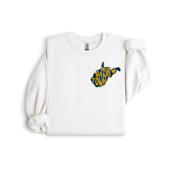 Blue & Gold West Virginia State Gildan 18000 / Comfort Colors 1566
