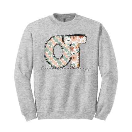 Pastel Floral Occupational Therapy - Gildan Series