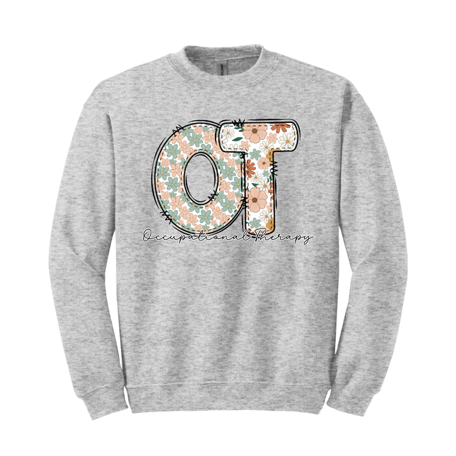 Pastel Floral Occupational Therapy - Gildan Series