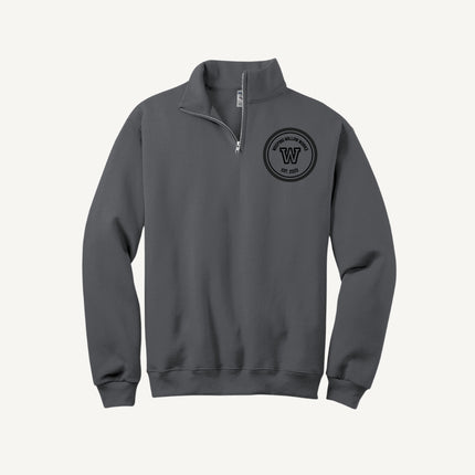 Custom Design Jerzees 995M Quarter Zip Sweatshirt
