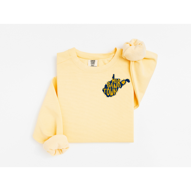 Blue & Gold West Virginia State Gildan 18000 / Comfort Colors 1566