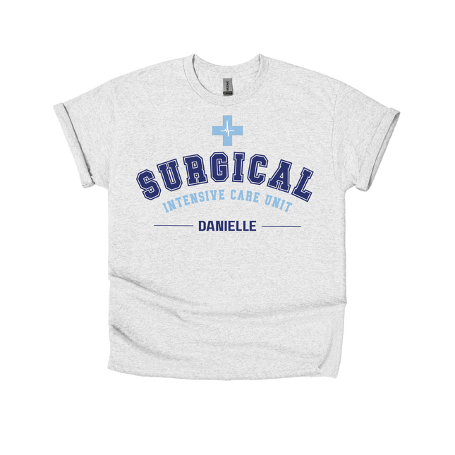 Nurse Specialties in Collegiate Font - Gildan Series