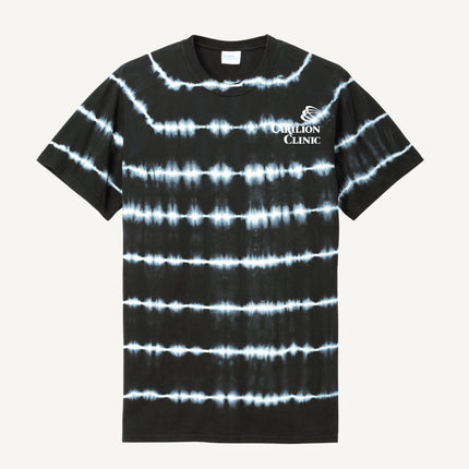 Carilion Clinic - Port & Company Allover Stripe Tie-Dye (Short Sleeve)