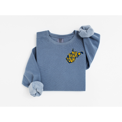Blue & Gold West Virginia State Gildan 18000 / Comfort Colors 1566
