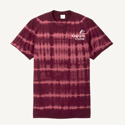 Carilion Clinic - Port & Company Allover Stripe Tie-Dye (Short Sleeve)