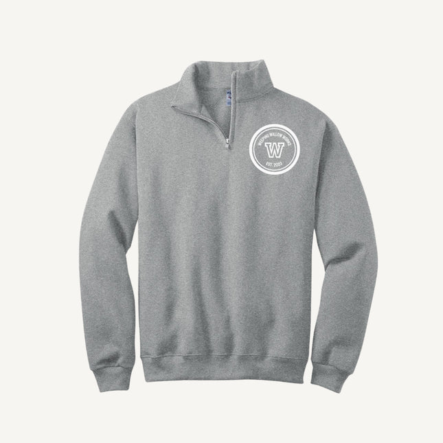 Custom Design Jerzees 995M Quarter Zip Sweatshirt