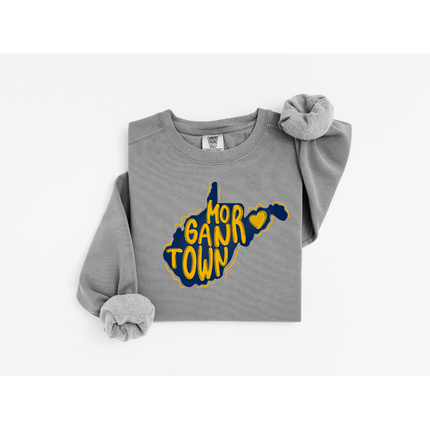 Blue & Gold West Virginia State Gildan 18000 / Comfort Colors 1566