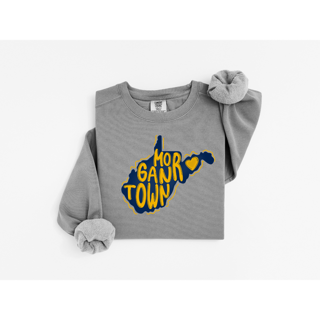 Blue & Gold West Virginia State Gildan 18000 / Comfort Colors 1566