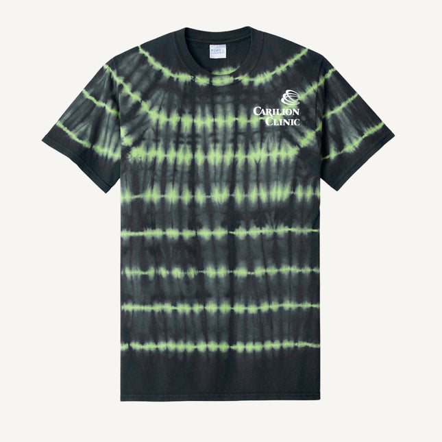 Carilion Clinic - Port & Company Allover Stripe Tie-Dye (Short Sleeve)