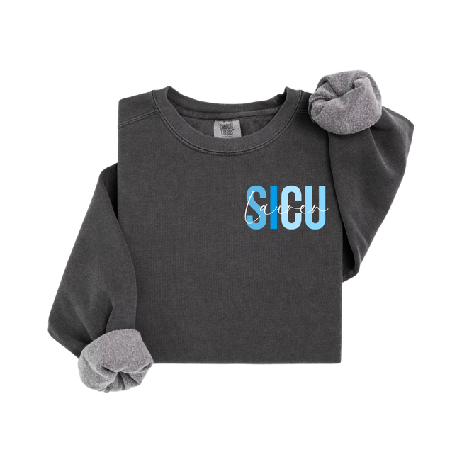 ICU and PCU Units with Name Personalization - Comfort Colors Series