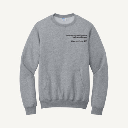Carilion Clinic Ortho - Port & Company - Fleece Crewneck Pocket Sweatshirt