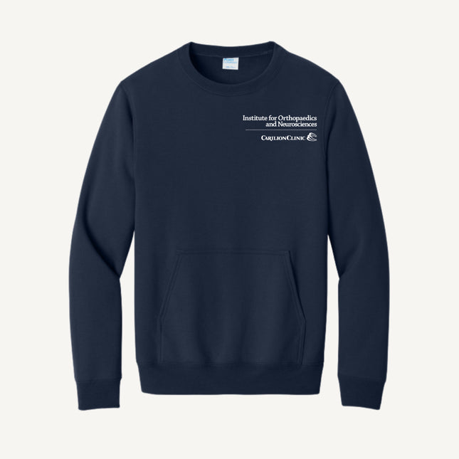 Carilion Clinic Ortho - Port & Company - Fleece Crewneck Pocket Sweatshirt