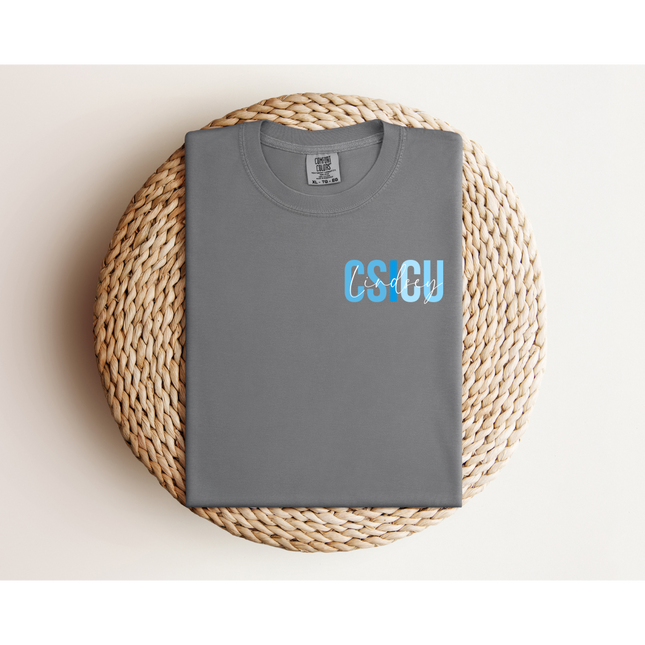ICU and PCU Units with Name Personalization - Comfort Colors Series