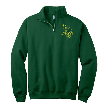 Pocket Embroidered Viking Mascot