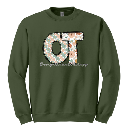 Pastel Floral Occupational Therapy - Gildan Series