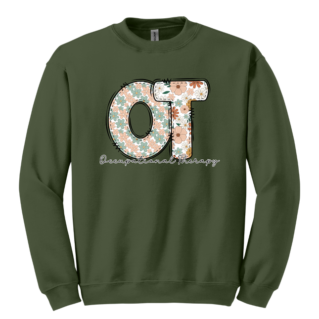 Pastel Floral Occupational Therapy - Gildan Series