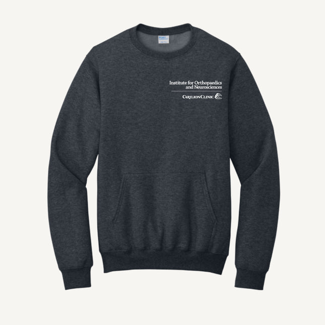 Carilion Clinic Ortho - Port & Company - Fleece Crewneck Pocket Sweatshirt
