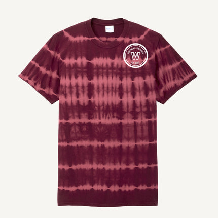 Custom Design Port & Company Short Sleeve Allover Stripe Tie-Dye