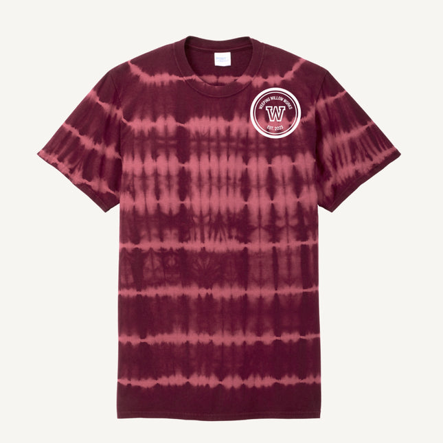 Custom Design Port & Company Short Sleeve Allover Stripe Tie-Dye