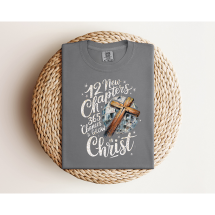 New to Grow in Christ - Comfort Colors 1717 & Comfort Colors 1566
