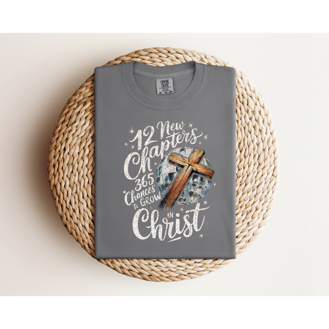 New to Grow in Christ - Comfort Colors 1717 & Comfort Colors 1566