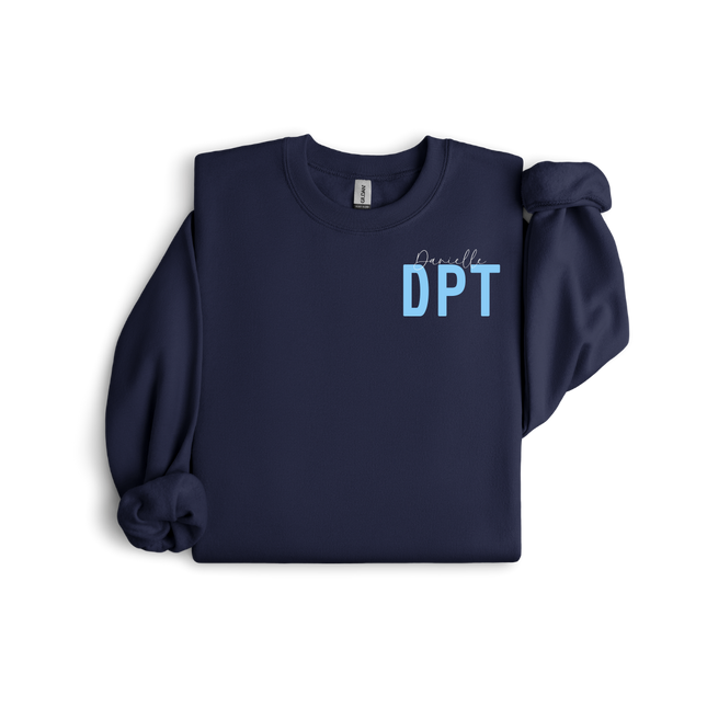 DPT with Custom Name (Solid Colored) - Gildan Series