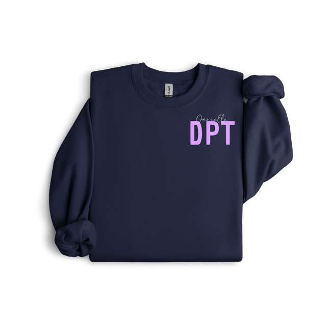 DPT with Custom Name (Solid Colored) - Gildan Series