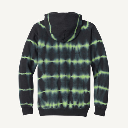 Carilion Clinic - Port & Company Allover Stripe Tie-Dye Fleeced Hoodie