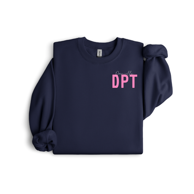 DPT with Custom Name (Solid Colored) - Gildan Series