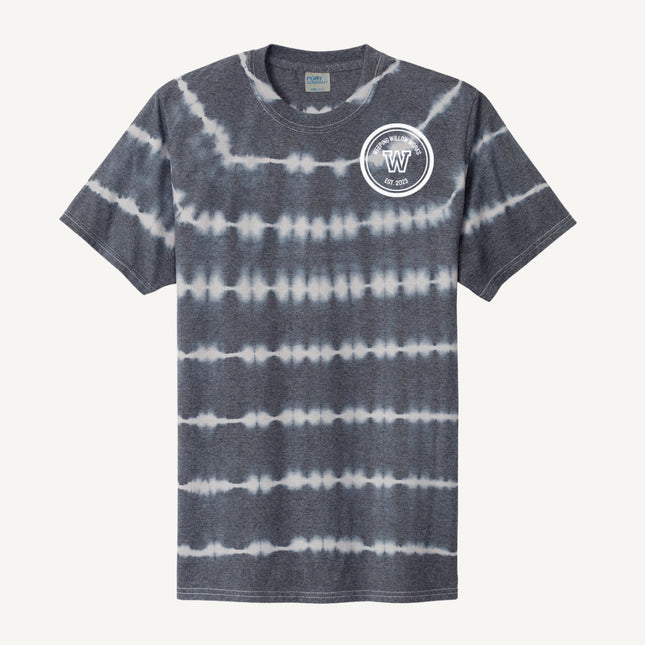 Custom Design Port & Company Short Sleeve Allover Stripe Tie-Dye