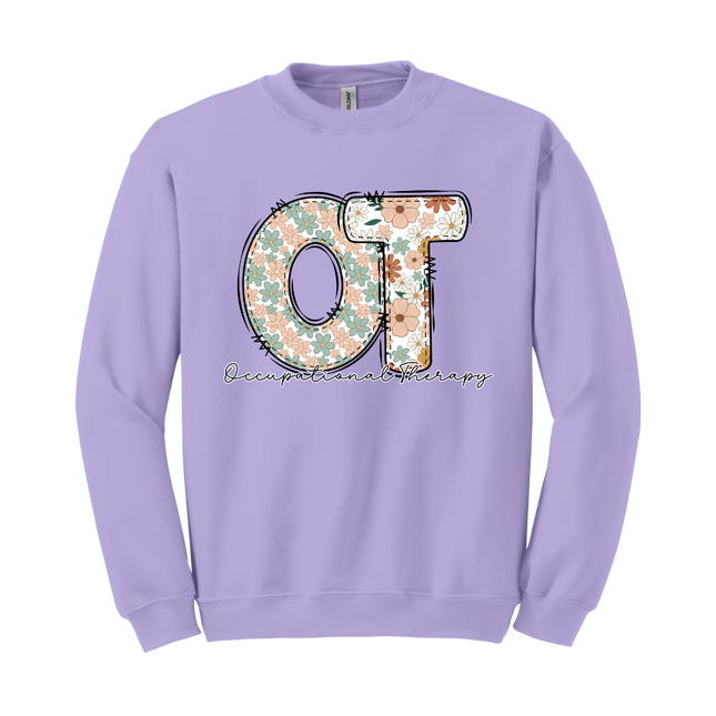 Pastel Floral Occupational Therapy - Gildan Series