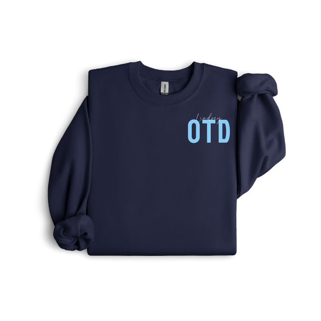 OTD with Custom Name (Solid Colored) - Gildan Series