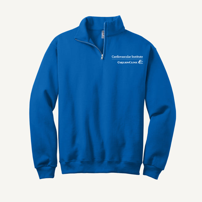 Carilion Clinic Cardiovascular Institute - Jerzees 995M Quarter Zip Sweatshirt
