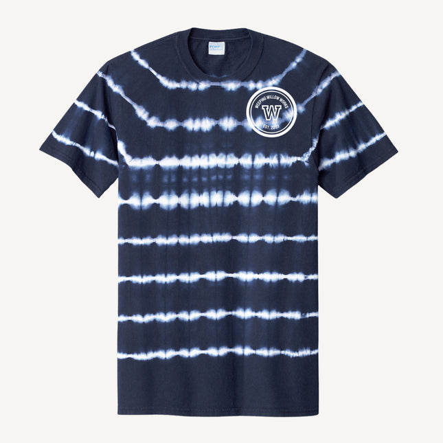 Custom Design Port & Company Short Sleeve Allover Stripe Tie-Dye