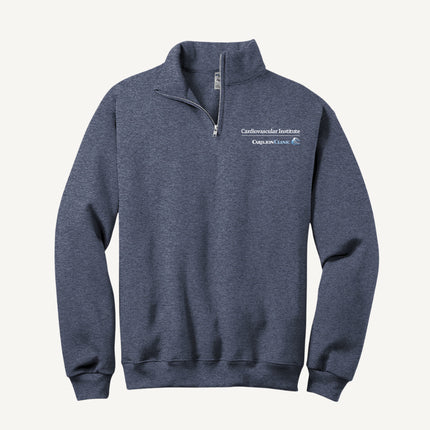 Carilion Clinic Cardiovascular Institute - Jerzees 995M Quarter Zip Sweatshirt