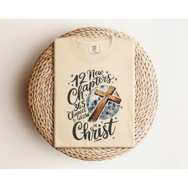 New to Grow in Christ - Comfort Colors 1717 & Comfort Colors 1566