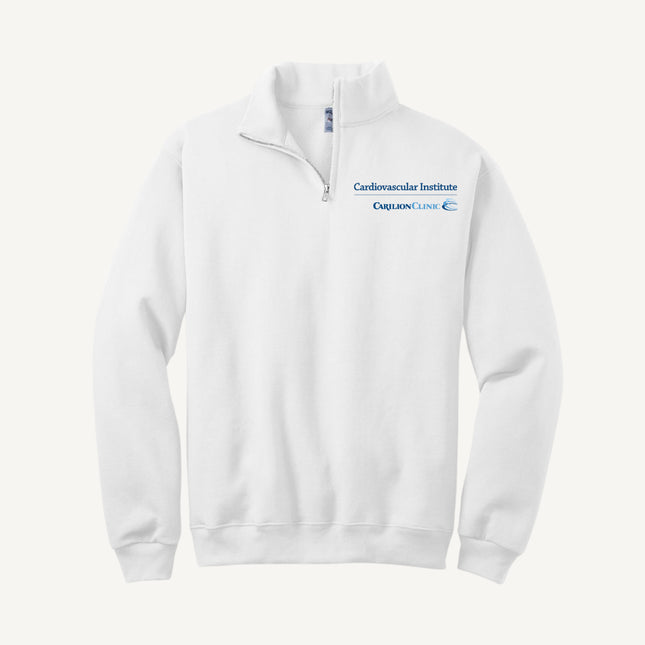 Carilion Clinic Cardiovascular Institute - Jerzees 995M Quarter Zip Sweatshirt