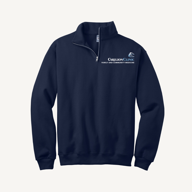 Carilion Clinic Family Medicine - Jerzees 995M Quarter Zip Sweatshirt