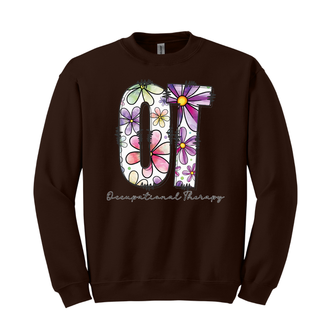 Floral OT (Occupational Therapy) - Gildan and Comfort Colors Series