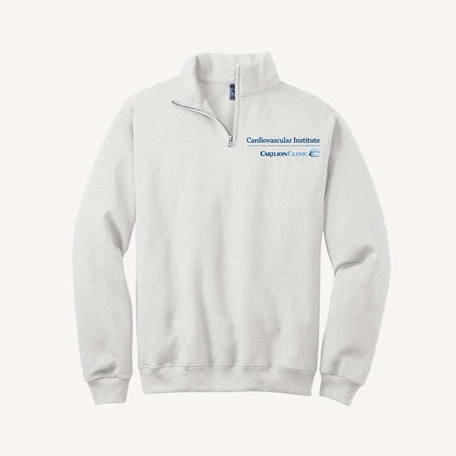 Carilion Clinic Cardiovascular Institute - Jerzees 995M Quarter Zip Sweatshirt