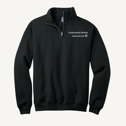 Carilion Clinic Cardiovascular Institute - Jerzees 995M Quarter Zip Sweatshirt