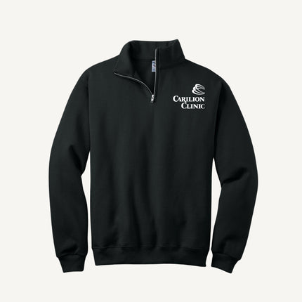 Carilion Clinic Logo - Jerzees 995M Quarter Zip Sweatshirt