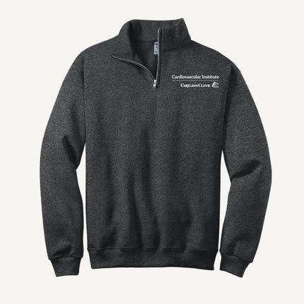 Carilion Clinic Cardiovascular Institute - Jerzees 995M Quarter Zip Sweatshirt