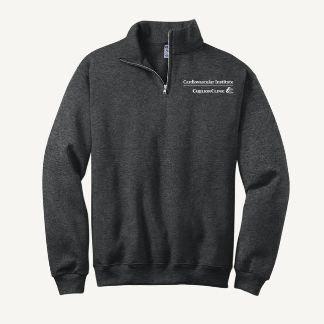 Carilion Clinic Cardiovascular Institute - Jerzees 995M Quarter Zip Sweatshirt