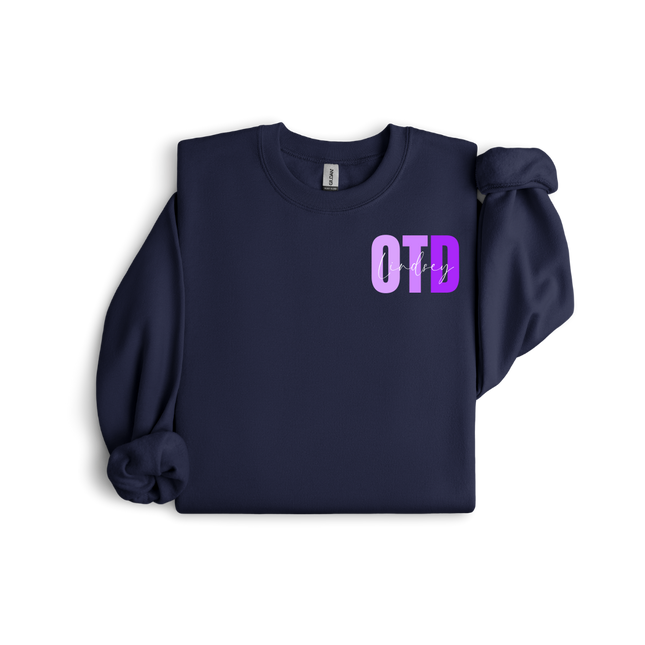 OTD with Custom Name (Multi-Colored) - Gildan Series