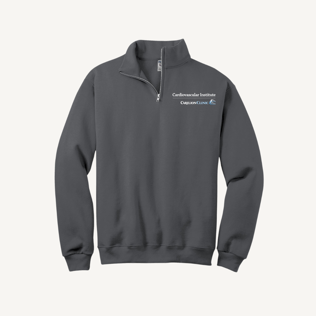 Carilion Clinic Cardiovascular Institute - Jerzees 995M Quarter Zip Sweatshirt