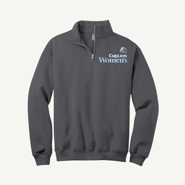 Carilion Clinic Women's - Jerzees 995M Quarter Zip Sweatshirt