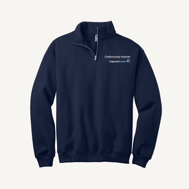 Carilion Clinic Cardiovascular Institute - Jerzees 995M Quarter Zip Sweatshirt