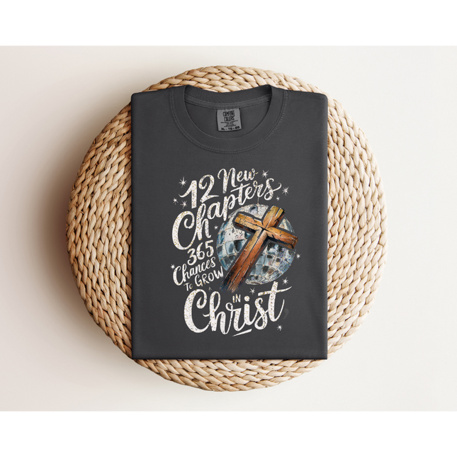 New to Grow in Christ - Comfort Colors 1717 & Comfort Colors 1566