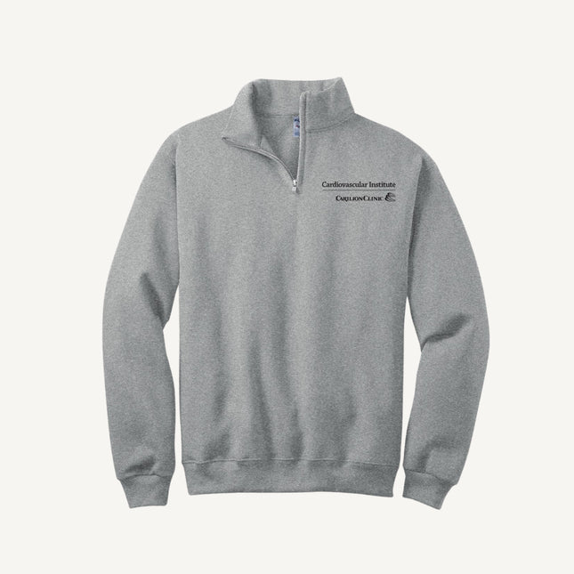 Carilion Clinic Cardiovascular Institute - Jerzees 995M Quarter Zip Sweatshirt